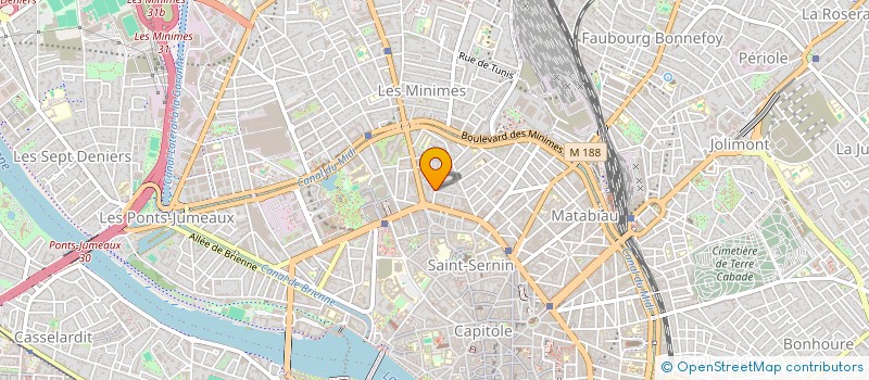 localisation de l'entreprise AB 5 INVESTISSEMENT à TOULOUSE