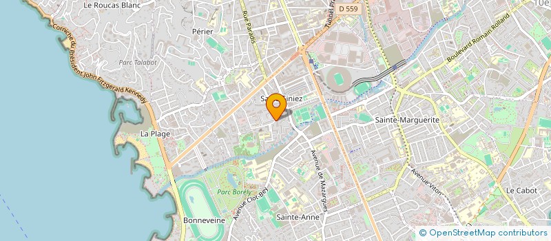 localisation de l'entreprise AB 52 à MARSEILLE