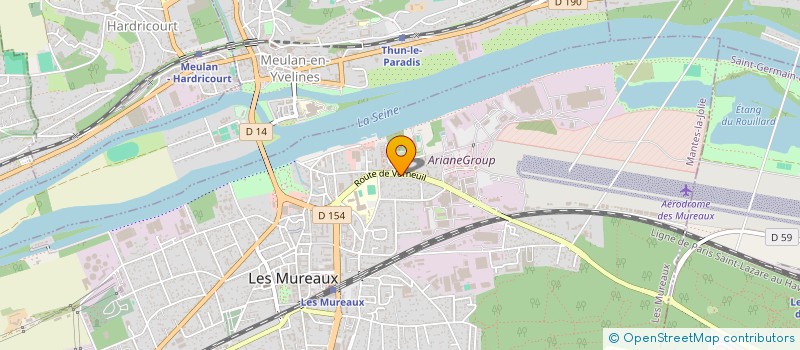localisation de l'entreprise AB'6 à LES MUREAUX
