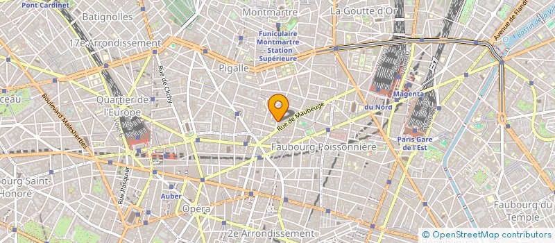 localisation de l'entreprise AB'6 à PARIS