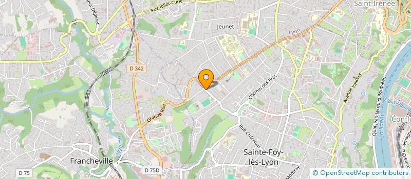 localisation de l'entreprise AB  SAINTE-FOY-LES-LYON