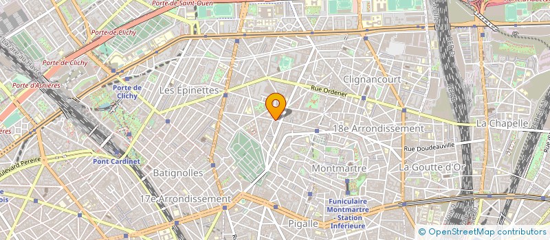 localisation de l'entreprise AB  PARIS