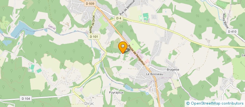 localisation de l'entreprise AB  GARAT