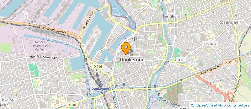 localisation de l'entreprise AB à DUNKERQUE