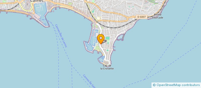 localisation de l'entreprise AB+  CANNES