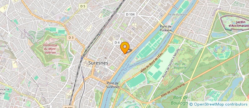 localisation de l'entreprise AB AA MURILLO à SURESNES