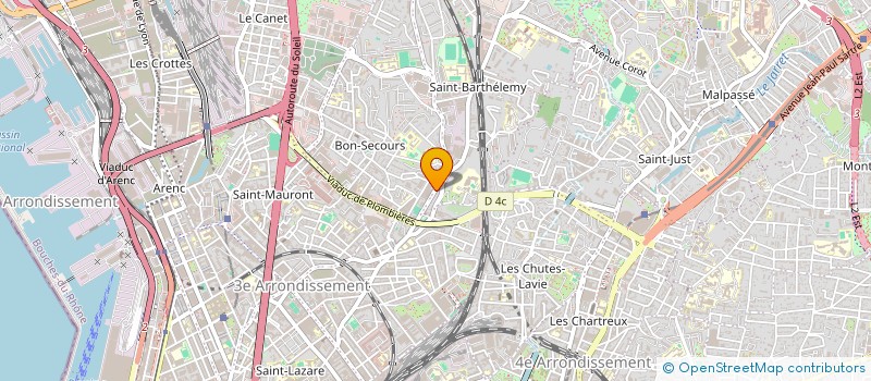 localisation de l'entreprise AB AGENCEMENT  MARSEILLE