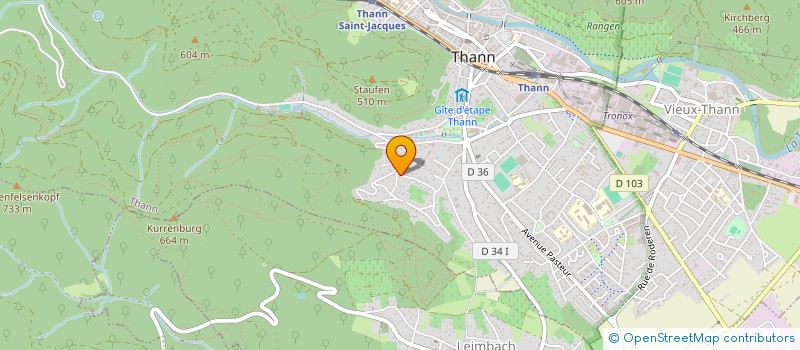 localisation de l'entreprise AB AIRMODEL à THANN