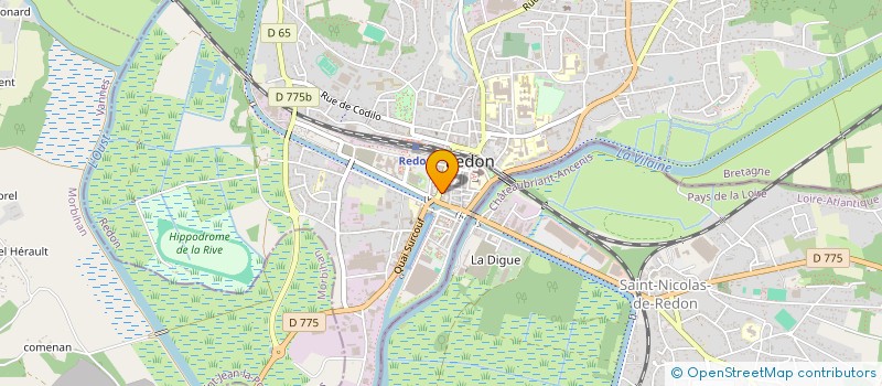 localisation de l'entreprise AB AND GO  REDON