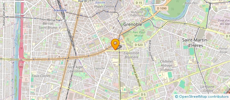 localisation de l'entreprise AB ASSURANCES  VAULNAVEYS-LE-HAUT