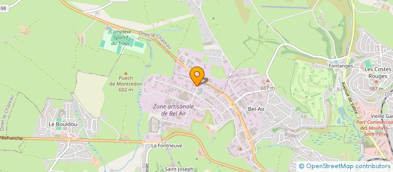 localisation de l'entreprise AB AUTO 12  VALADY