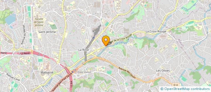 localisation de l'entreprise AB AUTO 13 à MARSEILLE