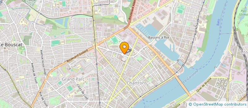 localisation de l'entreprise AB AUTO  BORDEAUX