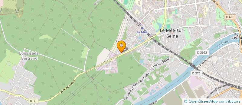 localisation de l'entreprise AB AUTOMOBILE  LE MEE-SUR-SEINE