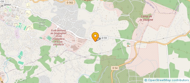 localisation de l'entreprise AB AUTOS  DRAGUIGNAN