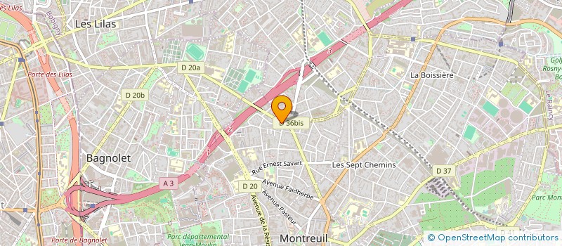 localisation de l'entreprise AB BARIS à ROMAINVILLE