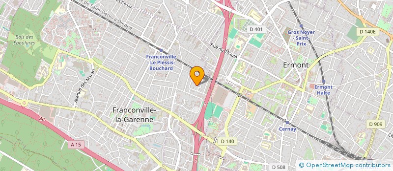 localisation de l'entreprise AB.BAT à FRANCONVILLE