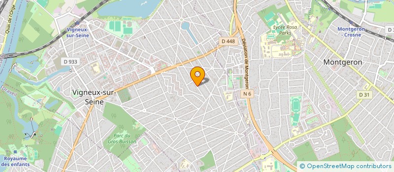 localisation de l'entreprise AB BAT CONSTRUCTION à VIGNEUX-SUR-SEINE