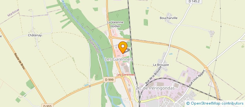 localisation de l'entreprise AB BATIMENT à CHATEAUDUN
