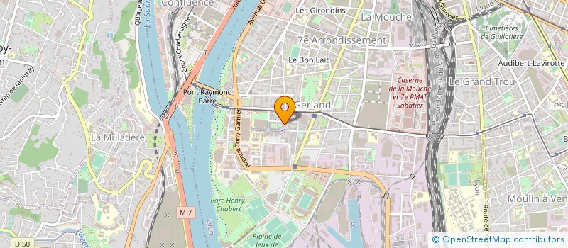 localisation de l'entreprise AB BATIMENT  SAINT-FONS