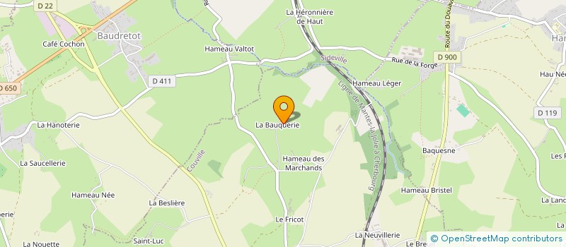 localisation de l'entreprise AB BATIMENT  COUVILLE