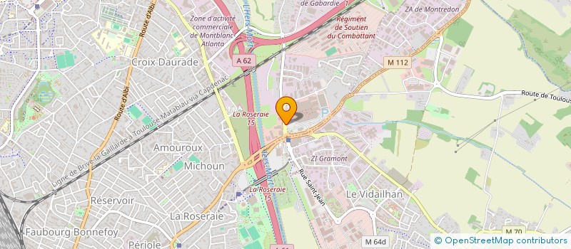 localisation de l'entreprise AB BEAUTE à TOULOUSE