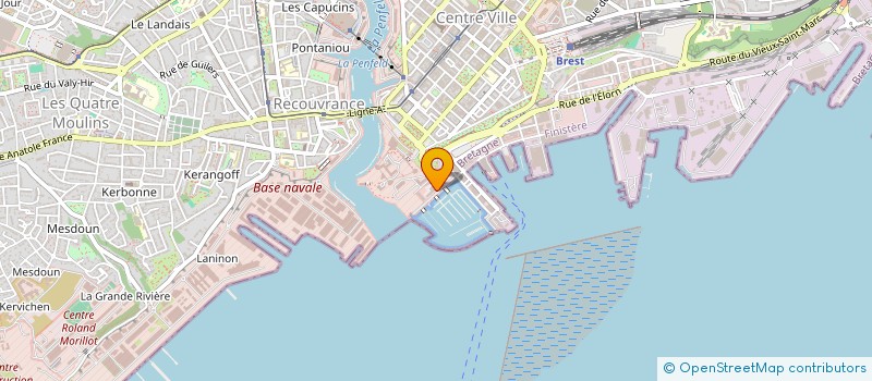 localisation de l'entreprise AB BREST à BREST