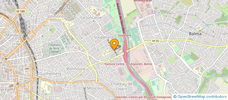 localisation de l'entreprise AB CABLAGE à TOULOUSE