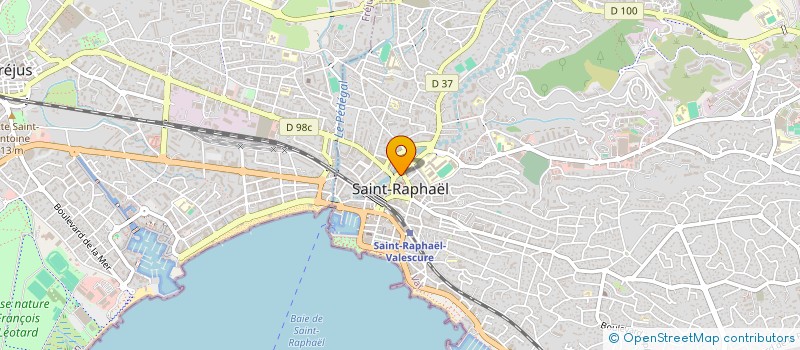 localisation de l'entreprise AB CAFE FOOD & DRINKS à SAINT-RAPHAEL