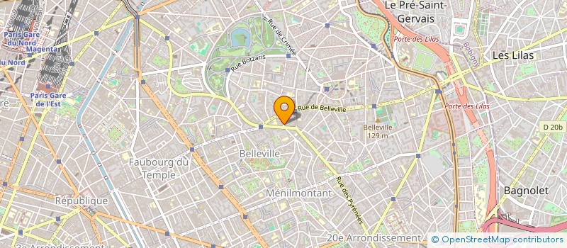 localisation de l'entreprise AB CHANTIER  PARIS