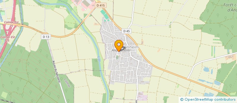 localisation de l'entreprise AB CHARPENTE  DESSENHEIM