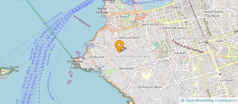 localisation de l'entreprise AB CHARVE à MARSEILLE