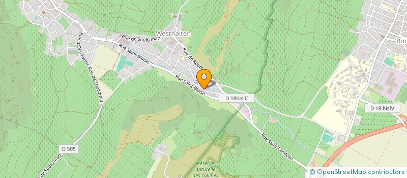 localisation de l'entreprise AB CHAUFFAGE  WESTHALTEN