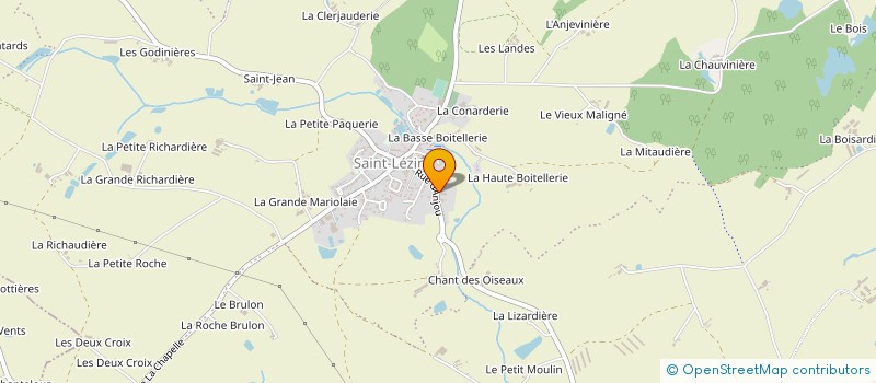 localisation de l'entreprise AB CHAUFFAGES ENERGIES à CHEMILLE-EN-ANJOU