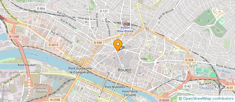 localisation de l'entreprise AB CLEAN SERVICES à ROUEN