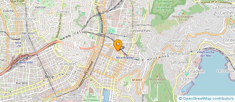 localisation de l'entreprise AB CLIM SUD NET à NICE