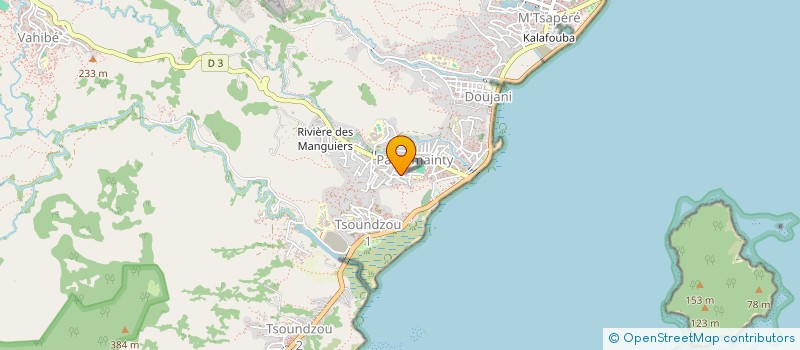 localisation de l'entreprise AB&CO  MAMOUDZOU