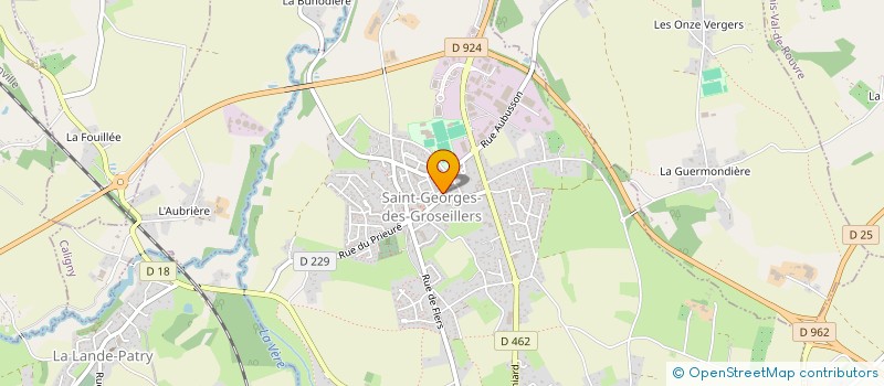 localisation de l'entreprise AB COMPETITION à SAINT-GEORGES-DES-GROSEILLERS