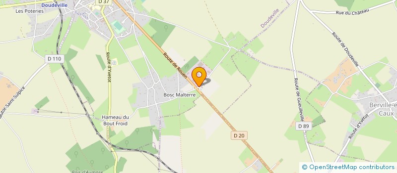 localisation de l'entreprise AB CONCEPT à DOUDEVILLE