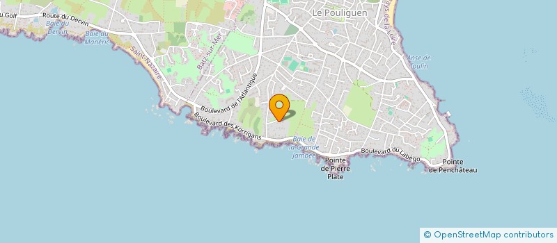 localisation de l'entreprise AB CONCEPT  LE POULIGUEN