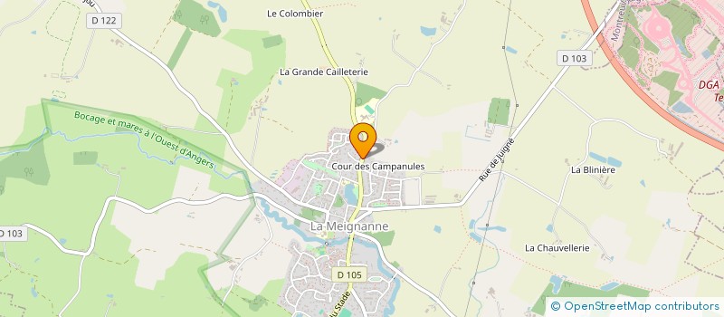 localisation de l'entreprise AB CONCEPTION  LONGUENEE-EN-ANJOU