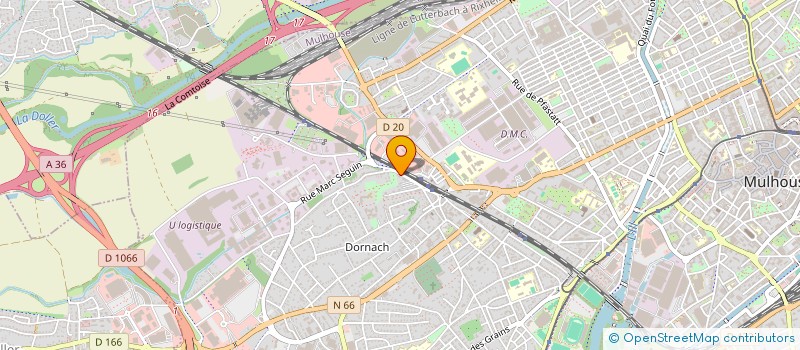 localisation de l'entreprise AB CONFORT DEPANNAGE SARL  MULHOUSE