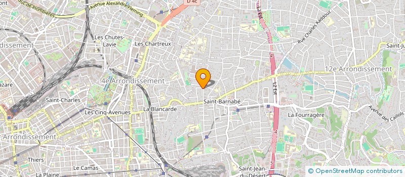 localisation de l'entreprise AB CONNECT à MARSEILLE