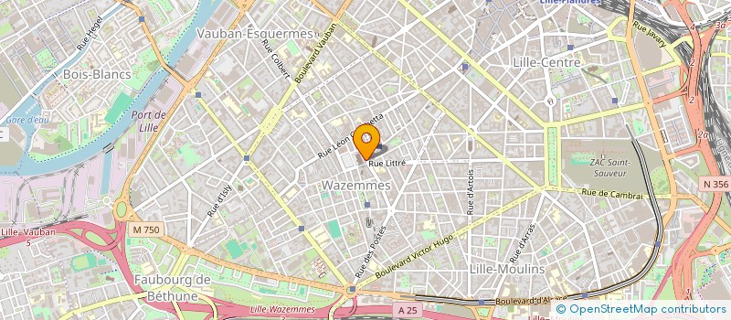 localisation de l'entreprise AB CONSEIL à LILLE