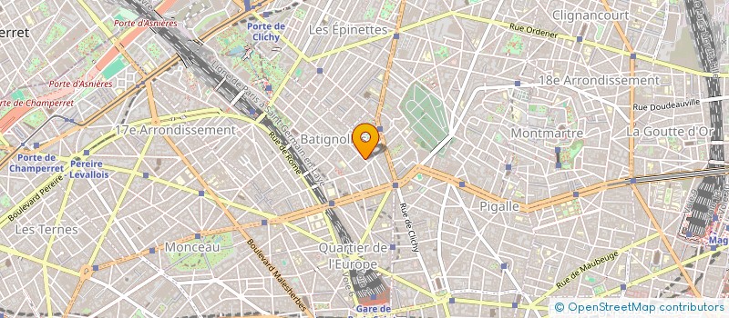 localisation de l'entreprise AB CONSEIL  PARIS