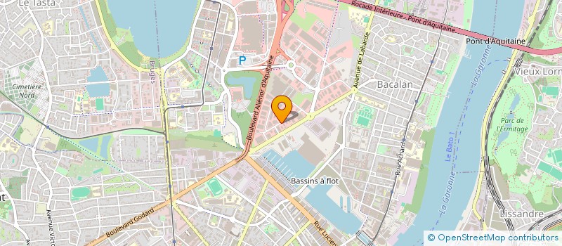 localisation de l'entreprise AB+ CONSEILS  BORDEAUX