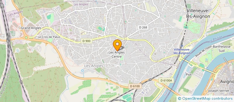 localisation de l'entreprise AB CONSEILS ET INVESTISSEMENTS à LES ANGLES