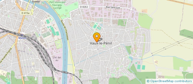 localisation de l'entreprise AB CONSEILS JEUX à VAUX-LE-PENIL