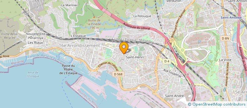 localisation de l'entreprise AB-CONSO à MARSEILLE