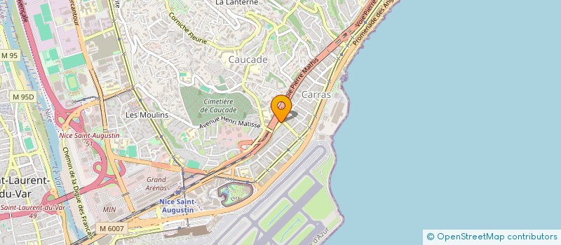 localisation de l'entreprise AB CONSORTIUM INGENIERIE EXPERTISE à NICE